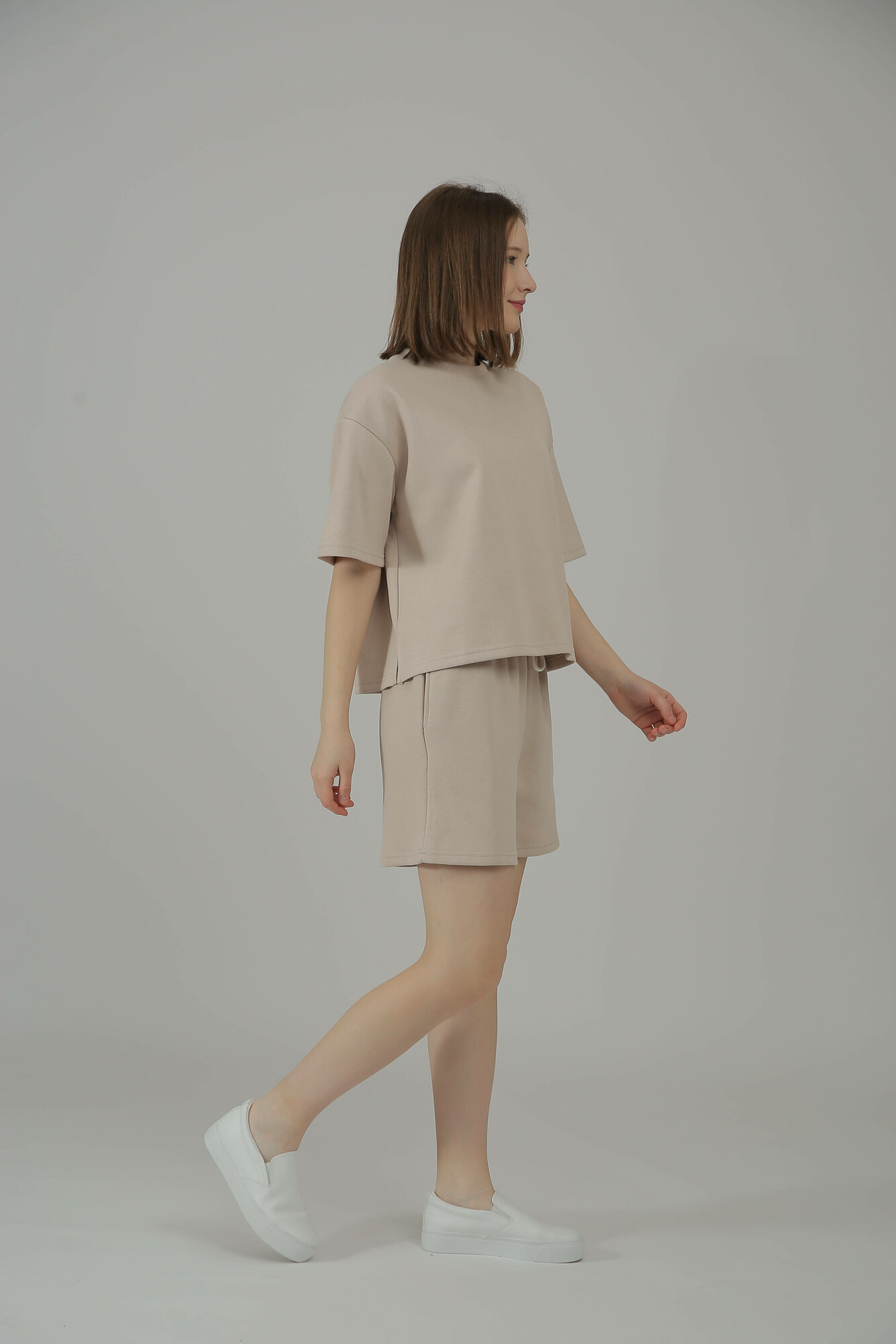 Футболка спортивная TERRA PRO, размер M, бежевый — фото 1