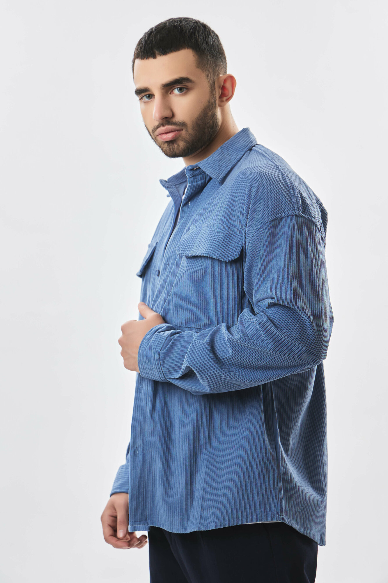 Рубашка TERRA PRO, размер L, blue — фото 1