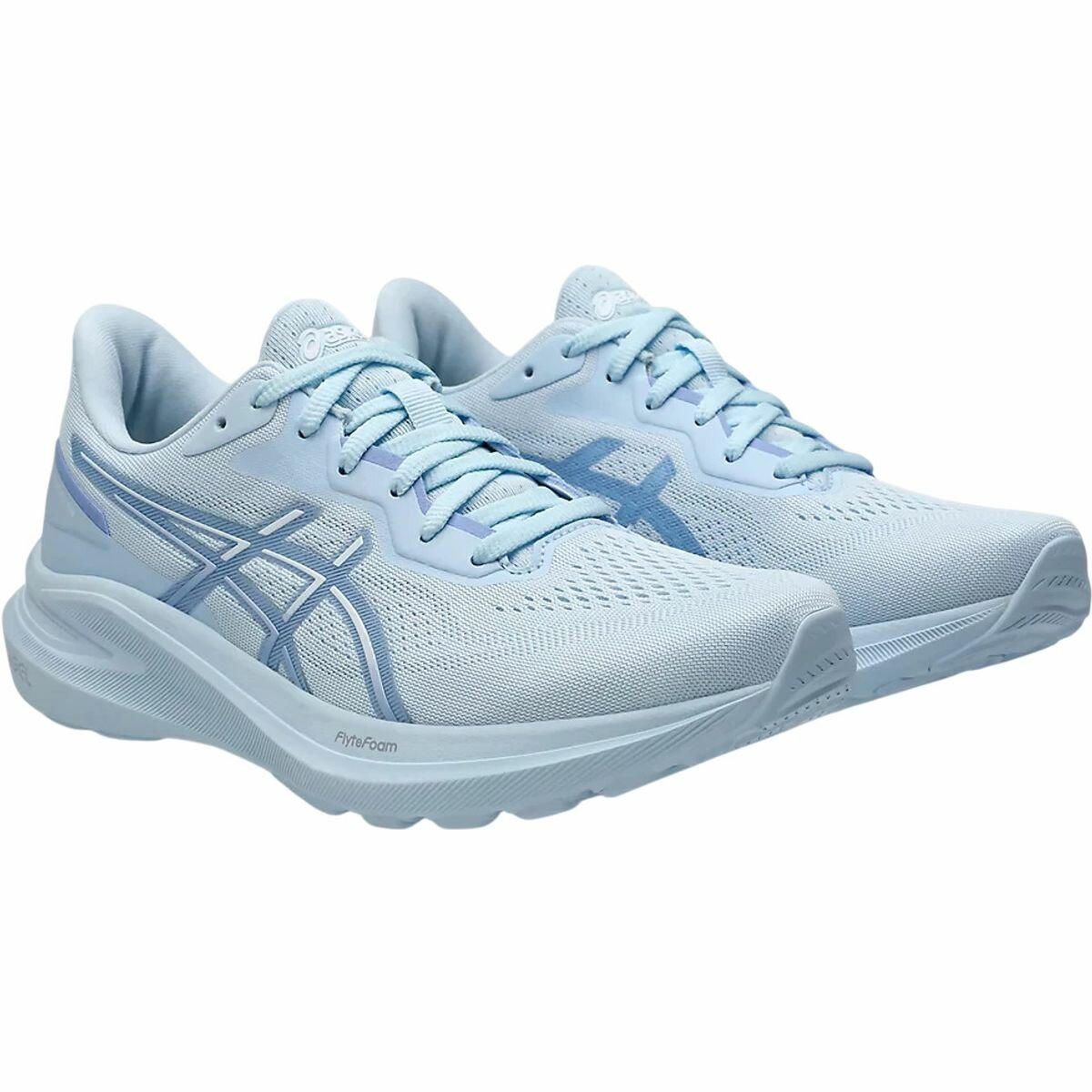 Кроссовки ASICS GT-1000 13 W, полнота F, размер 8,5 US, голубой — фото 1