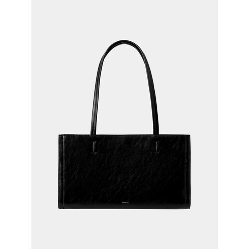 Сумка Stand Oil, фактура гладкая, черный