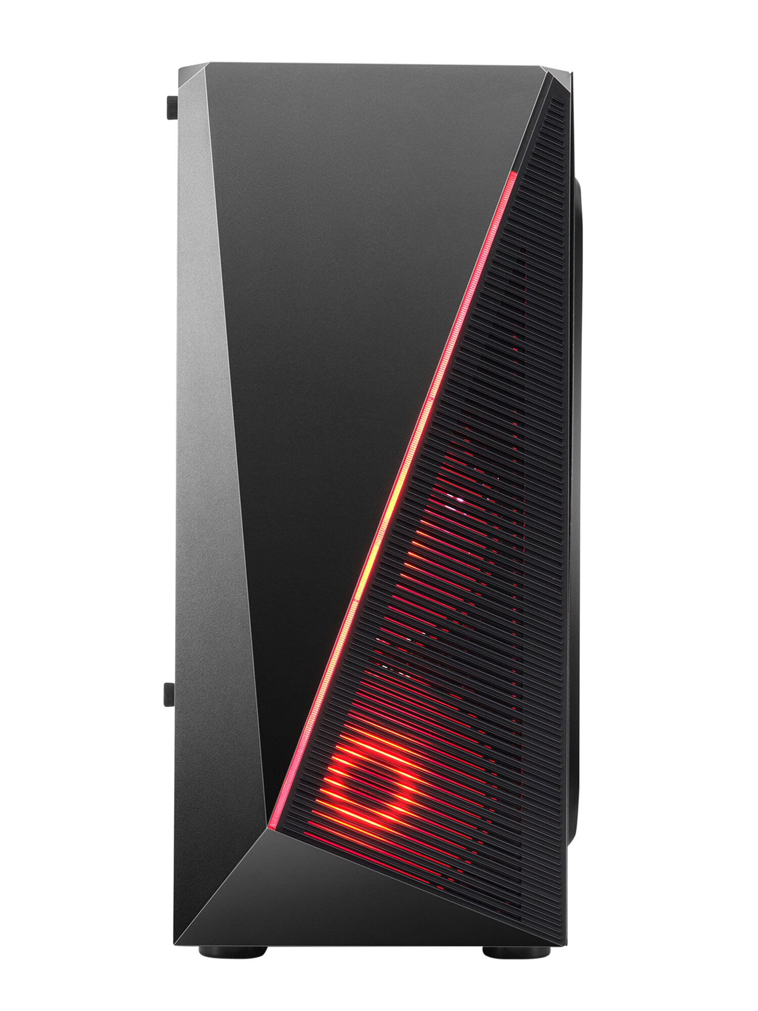 Корпус mATX BLOODY BD-CC102F, Midi-Tower, без БП, черный [bd-cc102f-bk] — фото 1