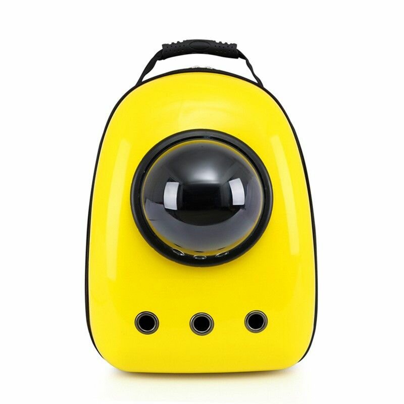 Переноски И Рюкзаки Для Животных Xiaomi Рюкзак-переноска для мелких животных с иллюминатором / Лимонный