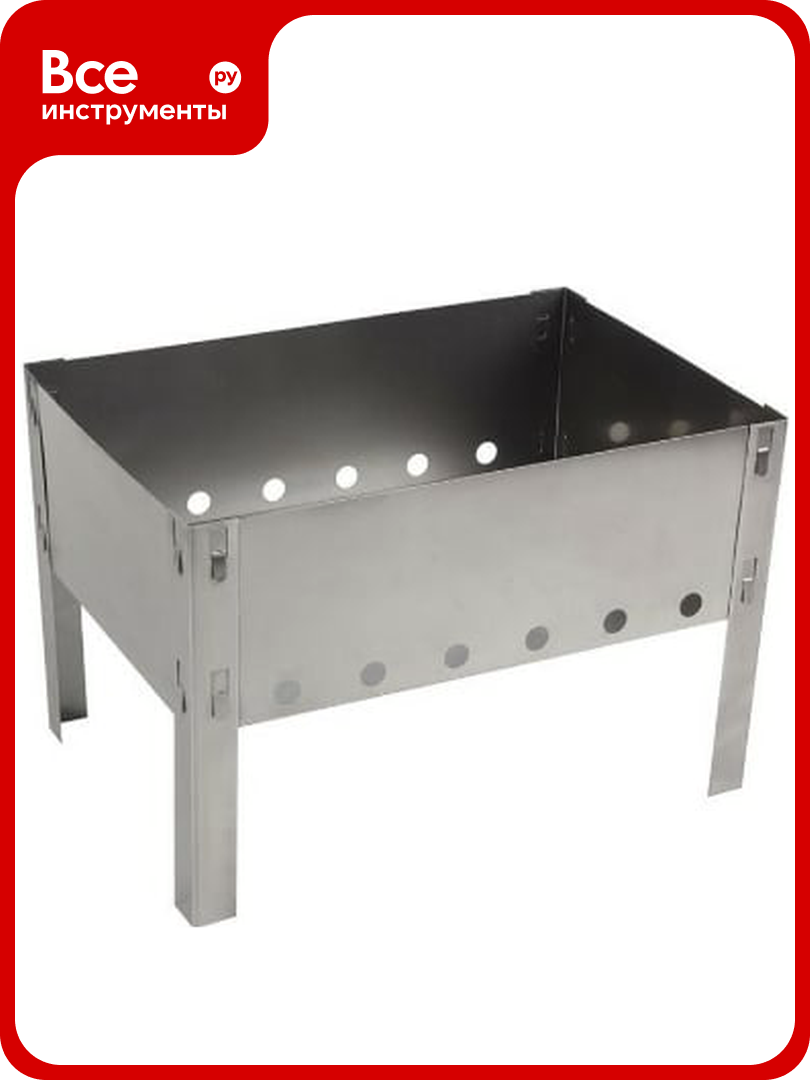 Сборно-разборный мангал Ecos 350х240х350 мм 0.35 мм 008966