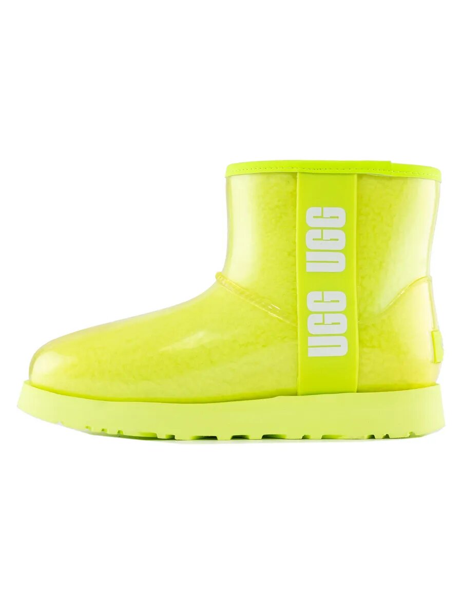 Угги UGG CLASSIC CLEAR MINI, размер EU38, желтый, зеленый — фото 1