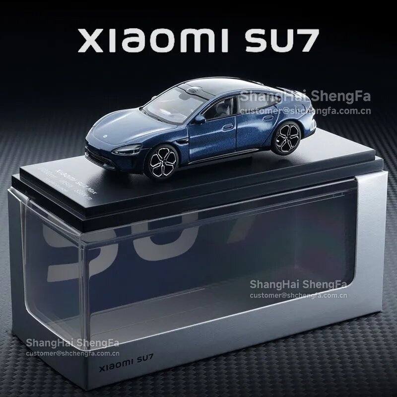Миниатюрная модель автомобиля из литого металла SU7 Ultra YU7 модель автомобиля Игрушки 1:64 XIAOMI MI SU7 Ultra YU7