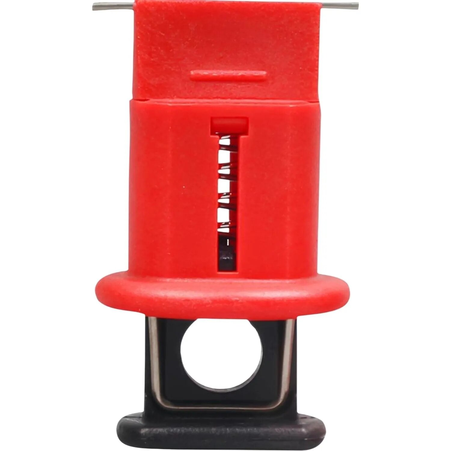 Блокиратор КНР миниатюрных автоматов, кнопочный POW красный