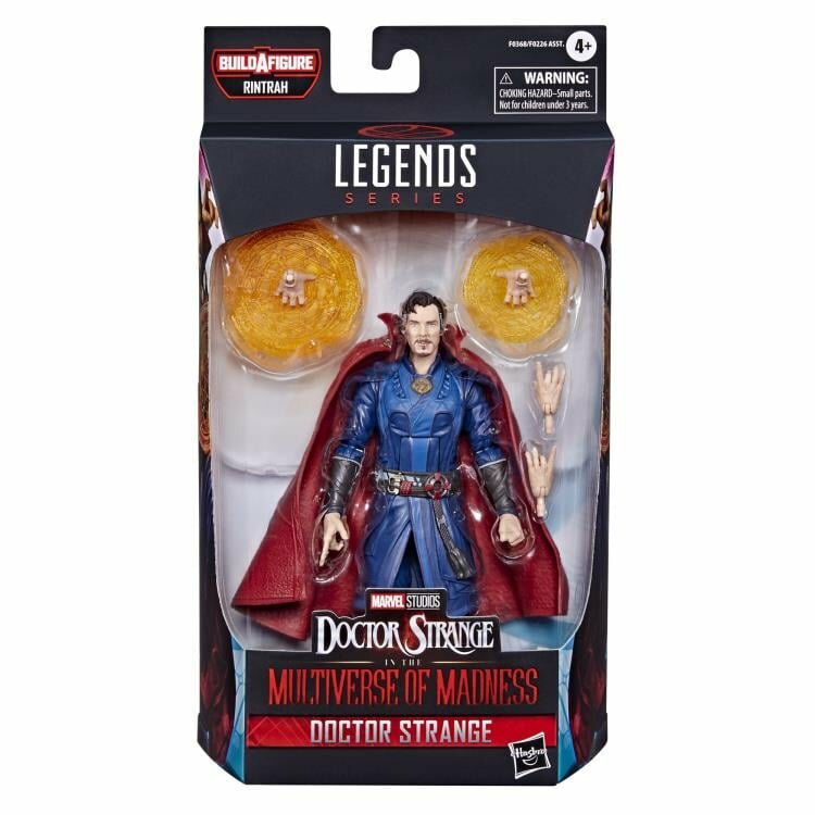 Marvel Legends Doctor Strange (Multiverse of Madness) 6", Rintrah BAF, эффекты магии, сменные руки