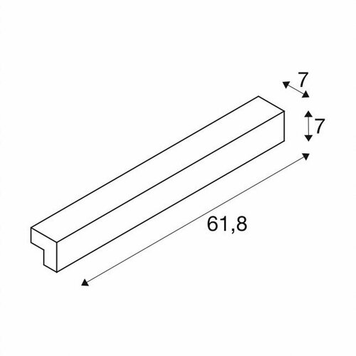 SLV Подсветка для зеркал SLV L-Line 60 Led 1001299