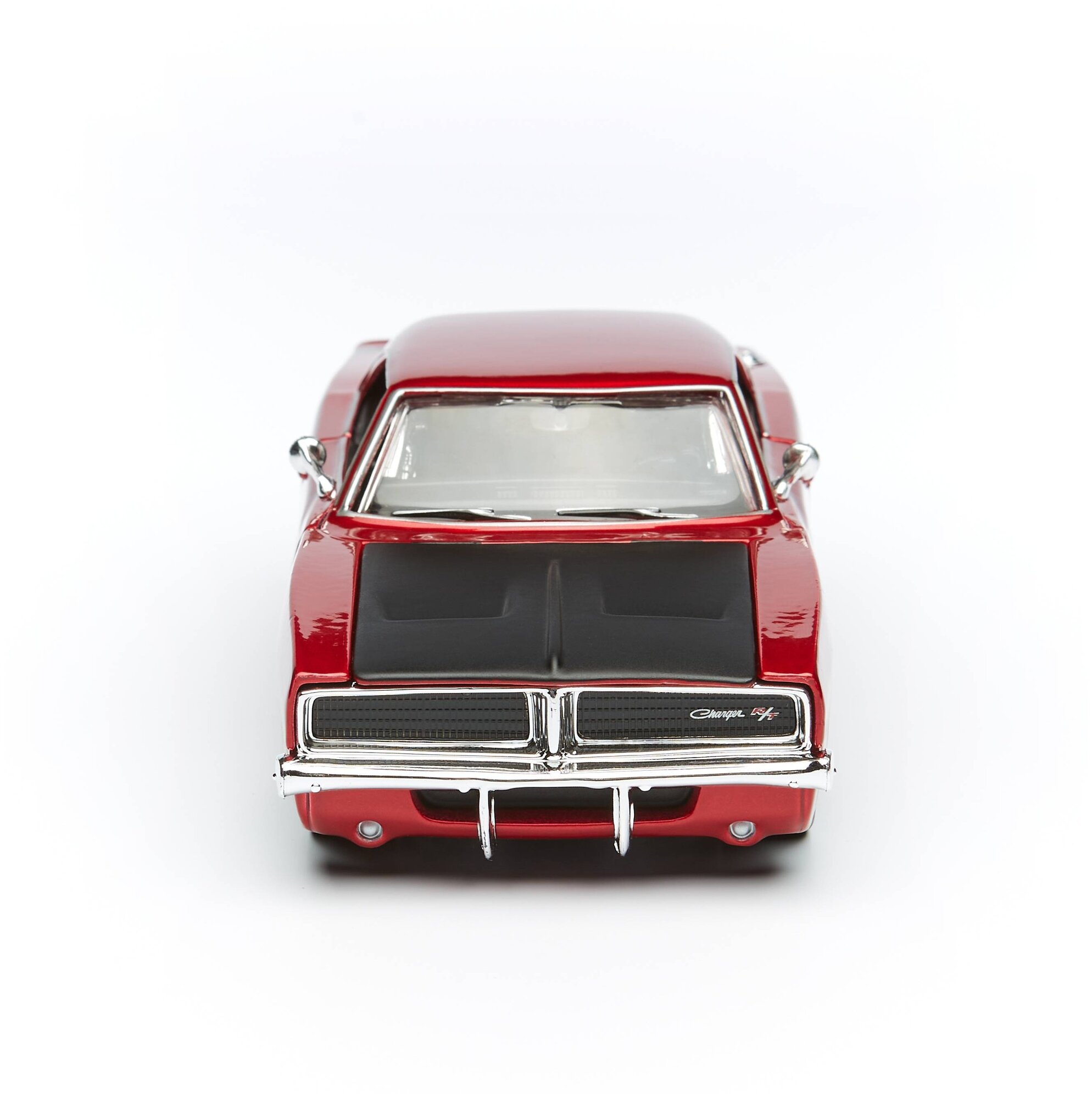 Maisto Машинка 1:24 "Design Classic Muscle - 1969 Dodge Charger R/T", красная - фото №4