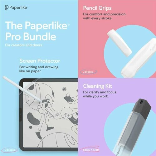 Набор 3 в 1 Bundle Paperlike 2.1 защитная пленка для рисования для iPad Pro 11