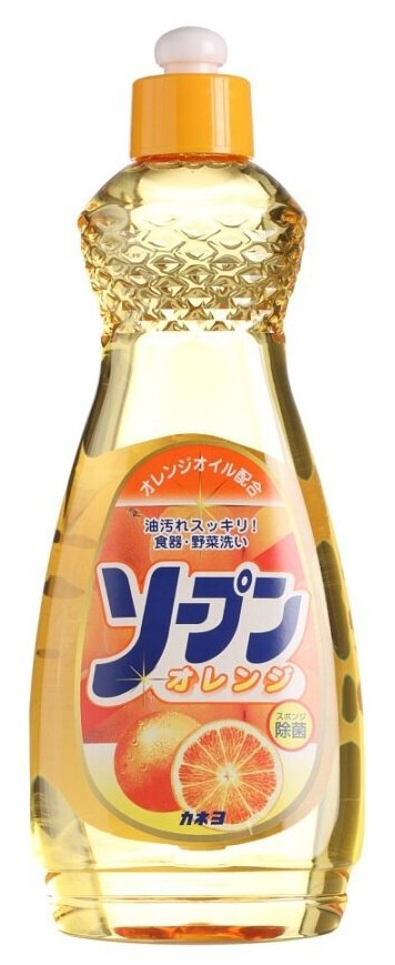 Kaneyo Жидкость для мытья посуды Сладкий апельсин 600 мл