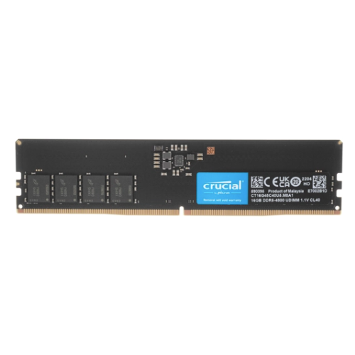 Модуль памяти Crucial DIMM 16GB DDR5-4800 CT16G48C40U5