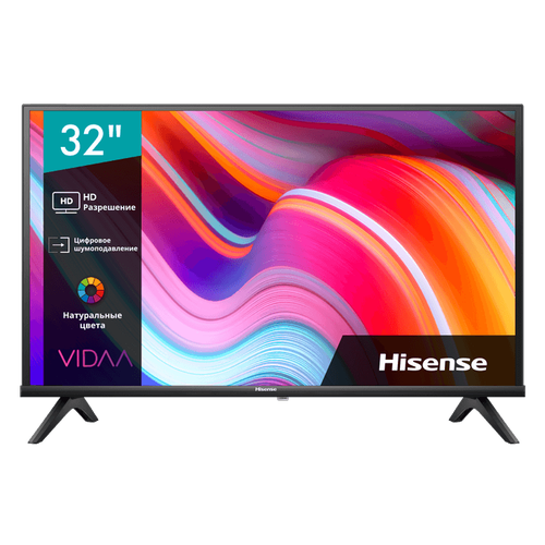 LED Телевизор 32\' HISENSE 32A4K черный