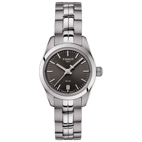 Наручные часы TISSOT T-Classic, серебряный, серый