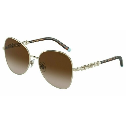 фото Солнцезащитные очки tiffany, градиентные, для женщин, коричневый