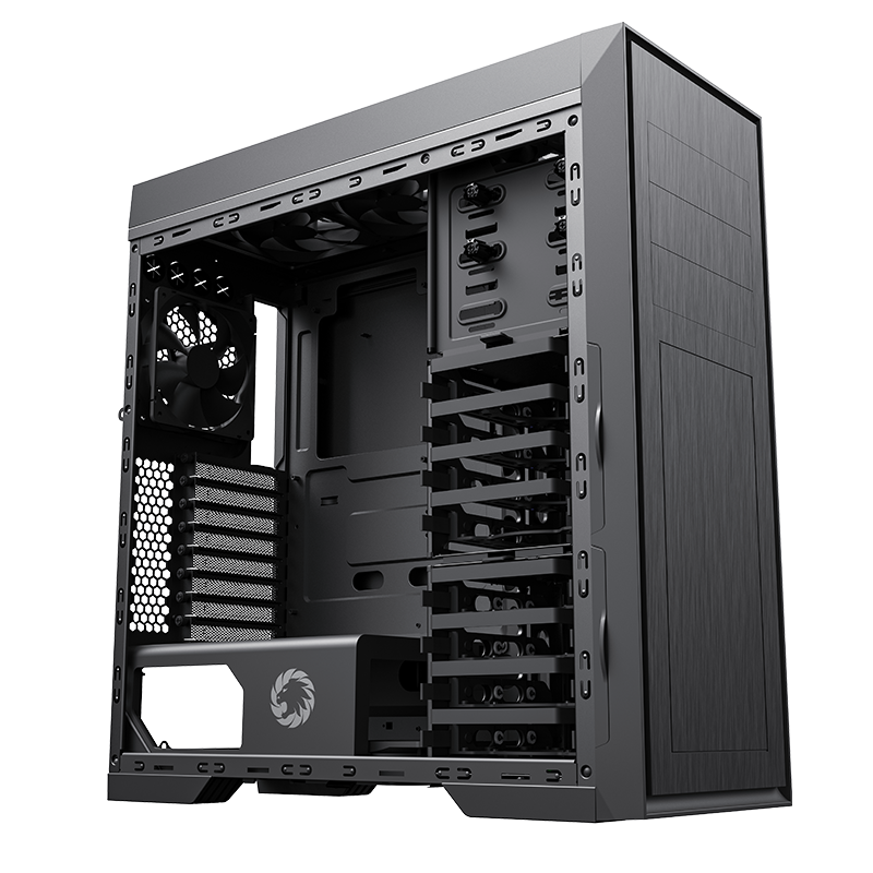 Компьютерный корпус E-ATX, без блока питания GameMax TiTan Silent - фото №8