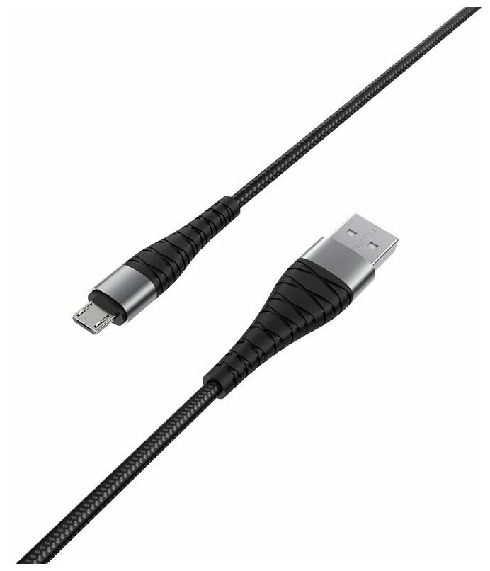 Кабель Borofone BX32 Munificent Micro USB - Black