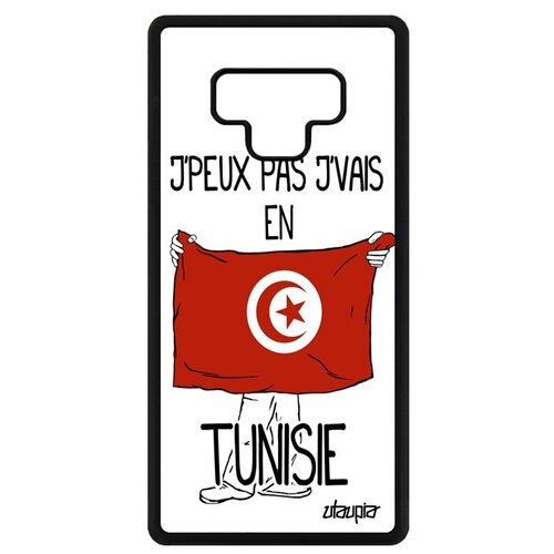 фото Защитный чехол на смартфон // galaxy note 9 // "еду в тунис" путешествие принт, utaupia, белый