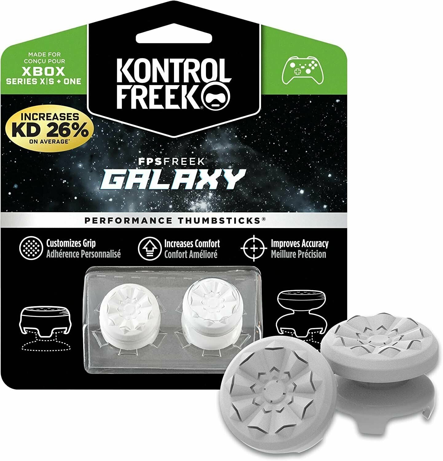 Насадки на стики FPS KontrolFreek Galaxy для геймпада Xbox One / Series S X накладки 82