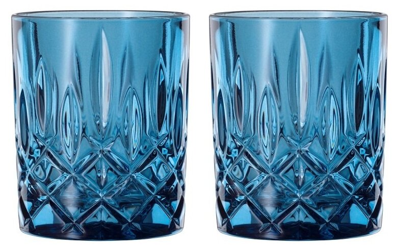 Набор из 2-х стаканов для виски, 295 мл, синий Noblesse Nachtmann