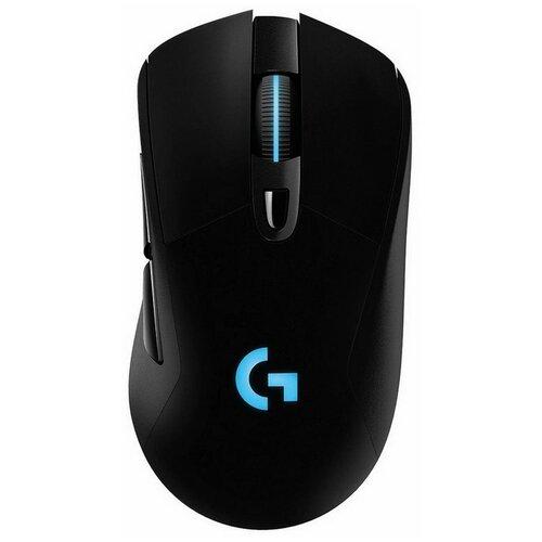 Беспроводная мышь Logitech G G703 Lightspeed, черный беспроводная игровая мышь logitech g g703 hero черный