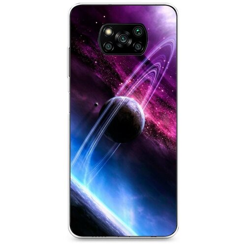фото Силиконовый чехол "космос 17" на xiaomi poco x3 pro / сяоми поко x3 про case place