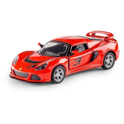 Легковой автомобиль Serinity Toys 2012 Lotus Exige S (5361DKT) 1:32, 12.5 см, красный легковой автомобиль serinity toys 2012 lotus exige s 5361dfkt 1 32 12 5 см красный