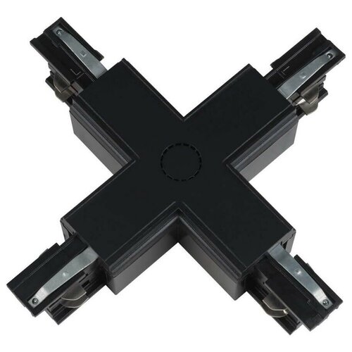 Соединитель X-образный Uniel UBX-A41 Black 1 Polybag