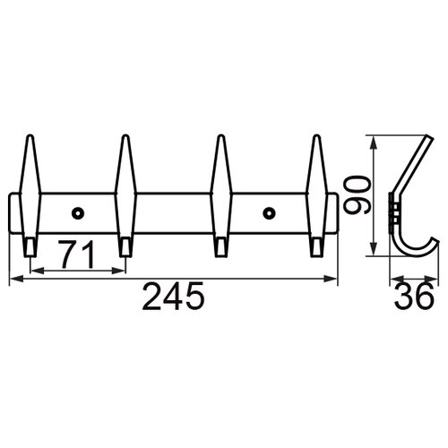 фото Крючок veragio gifortes vr.gft-9074.cr