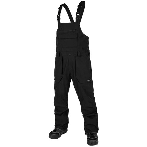 фото Полукомбинезон сноубордический volcom roan bib overall black (us: xl)