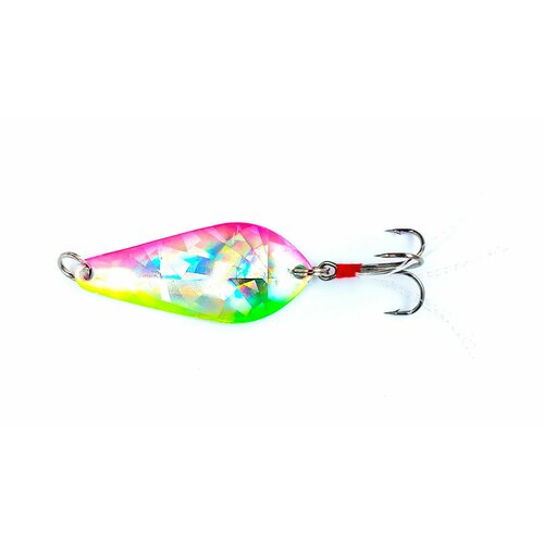 фото Блесна колебалка атом 10 гр для ловли щуки, судака, лосося, форели, окуня, жереха и другой хищной рыбы нет бренда