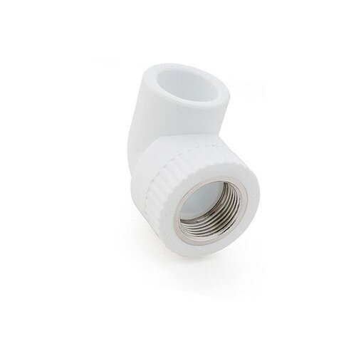 фото Колено пп комб. внутр.рез. 25х3/4", белый ростурпласт (угольник 25х3/4 вн.) (10793)