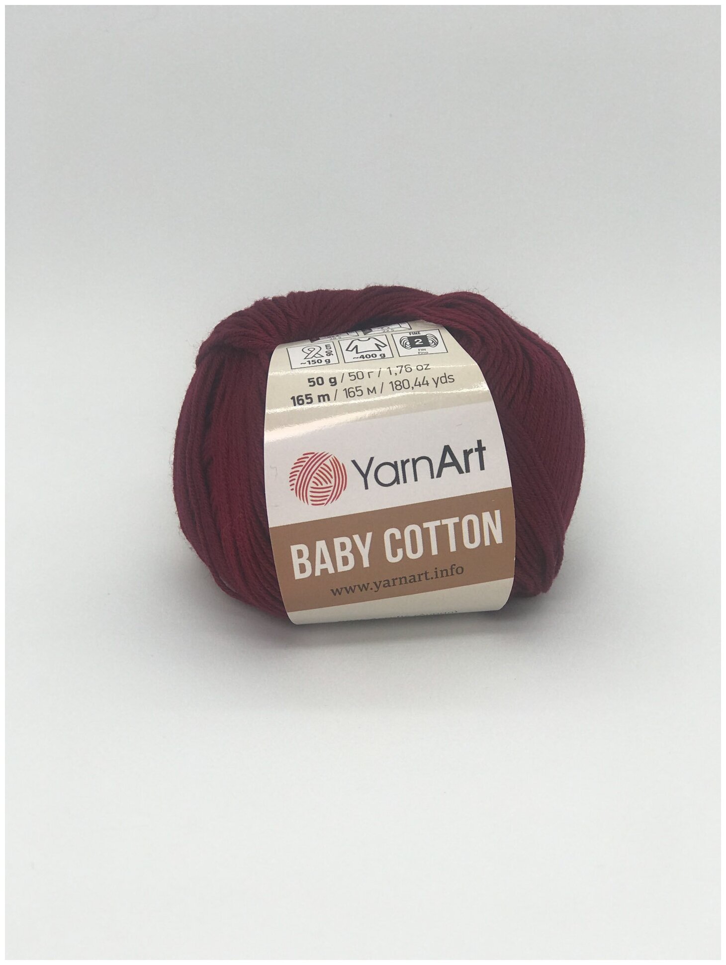 Пряжа YarnArt Baby Cotton цвет 428