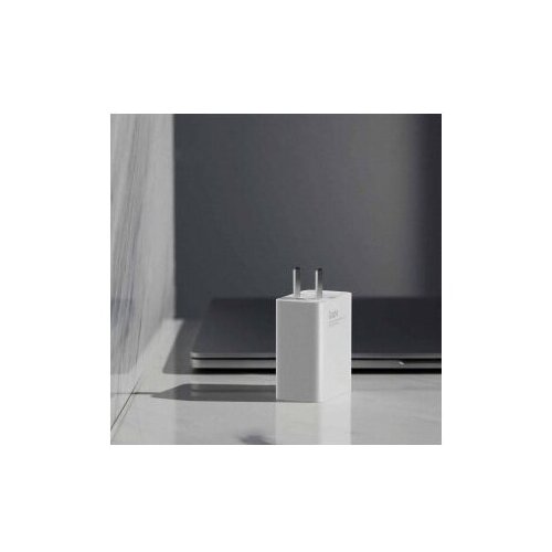 фото Оригинальное зарядное устройство xiaomi mi fast charger usb / type-c interface gan travel charger 55w white (mdy-12-eq)