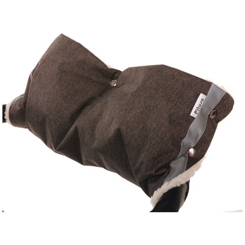 Муфта для рук на коляску Pituso (коричневый меланж) муфты для рук чудо чадо муфта для рук на коляску меховая