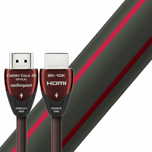 Кабель HDMI - HDMI оптоволоконные Audioquest Cherry Cola HDMI 5.0m кабель hdmi hdmi оптоволоконные klotz foauhw075 75 0 m