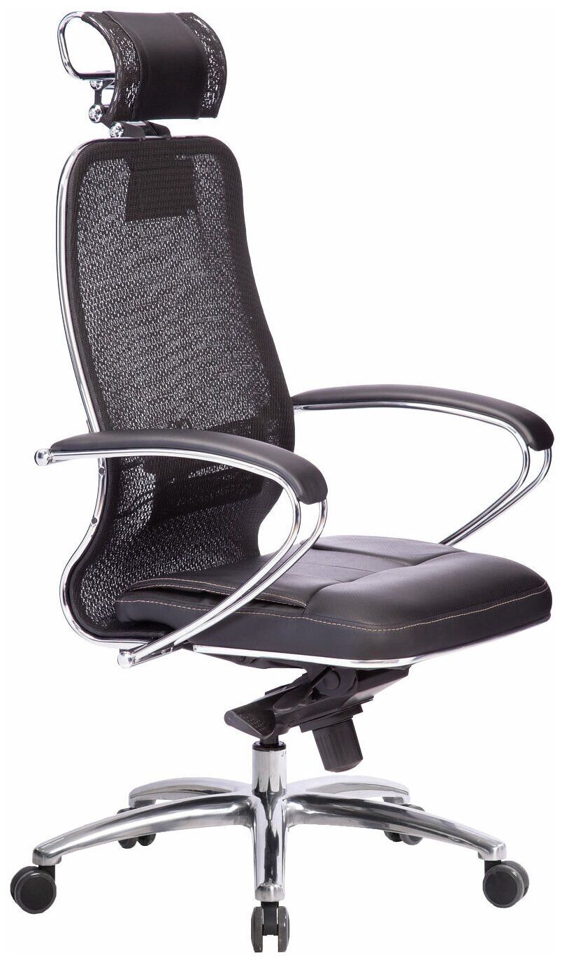 Кресло руководителя метта Samurai SL-2.051 MPES Черный плюс