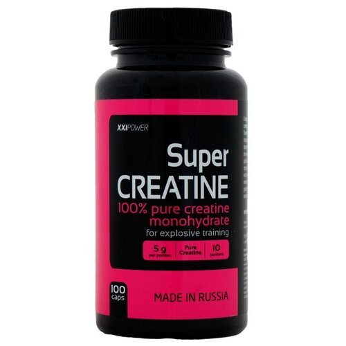 Креатин XXI Power Super Creatine, 100 шт. креатин xxi power super creatine 100 гр