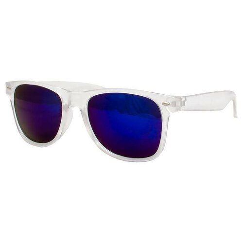 Солнцезащитные очки , бесцветный, синий
