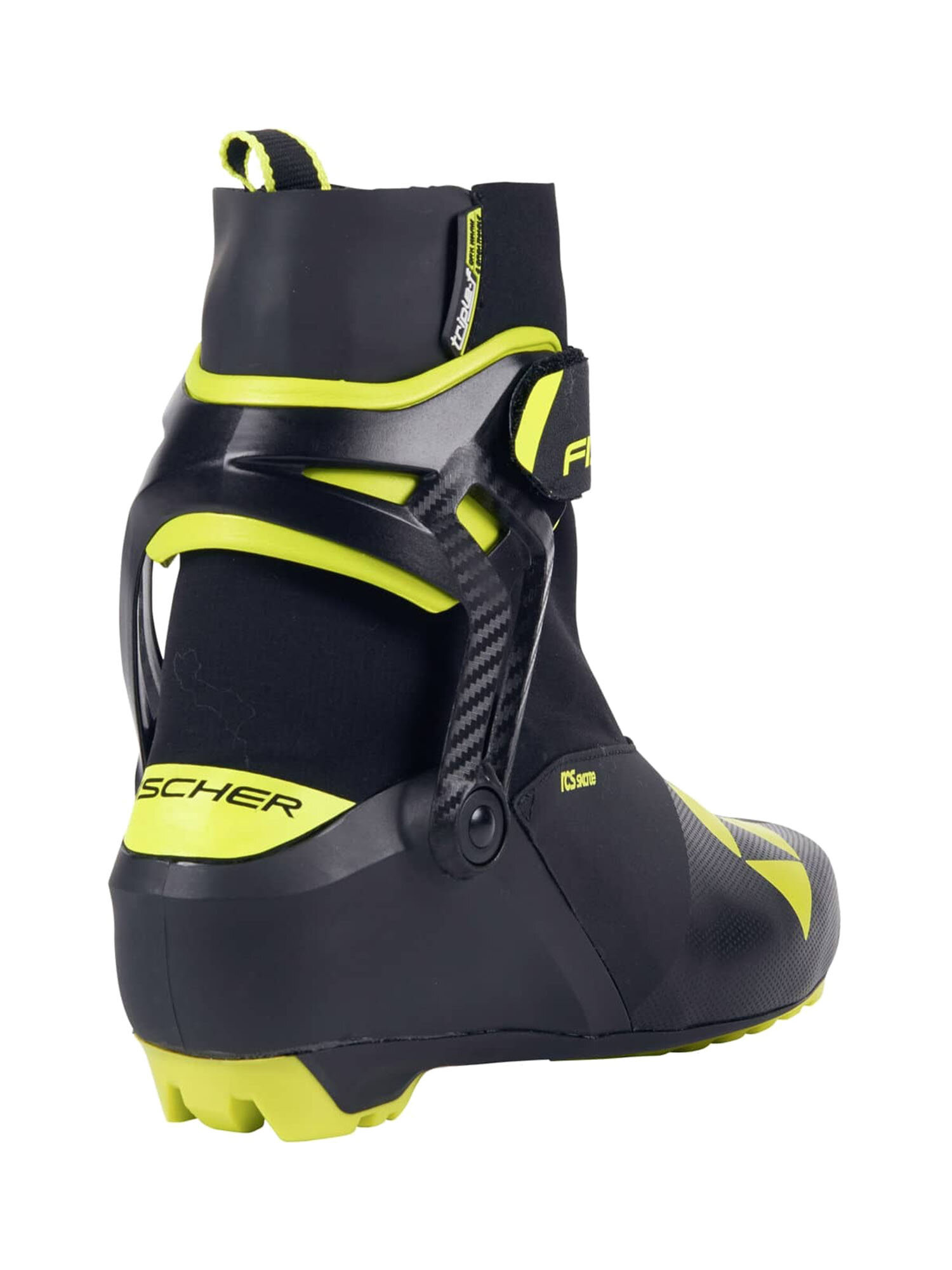 Ботинки для беговых лыж Fischer RCS Skate, Черный - фото №3