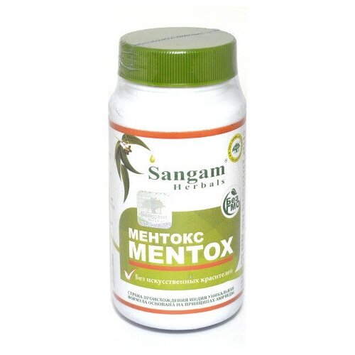 Таблетки Sangam Herbals Ментокс чурна, 60 шт.