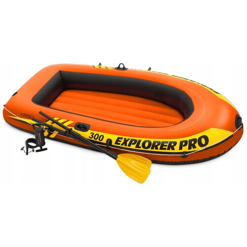 надувная лодка intex explorer pro 300 set 58358 Надувная лодка Intex Explorer-Pro 300 Set (58358) оранжевый