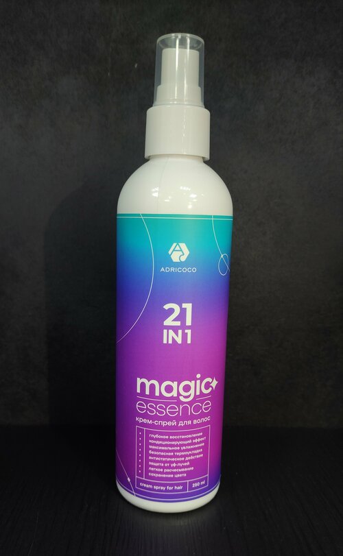 Крем-спрей для волос ADRICOCO 21 в 1 Magic Essence, 250 мл