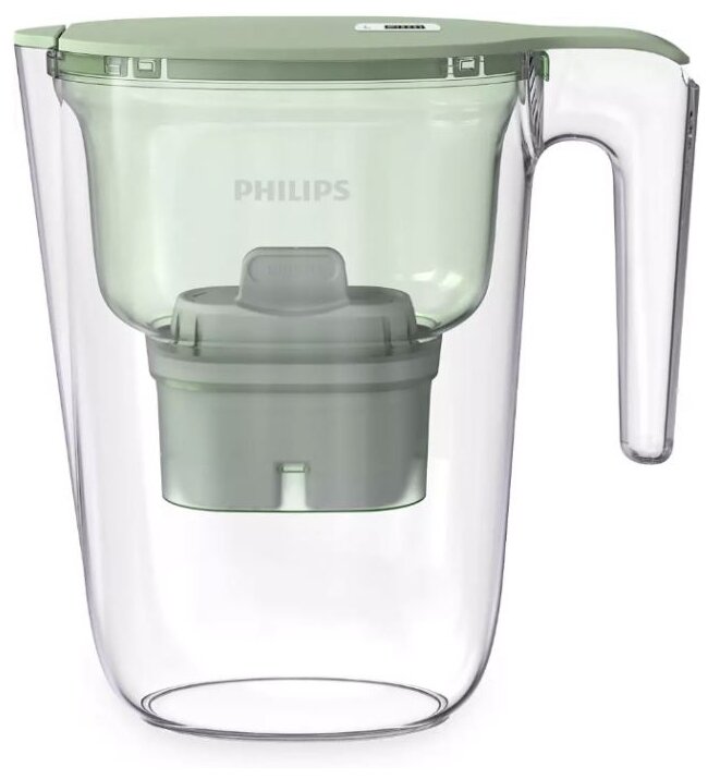 Кувшин для воды с фильтром Philips AWP2935GNT/10, 2,6 л, зеленый