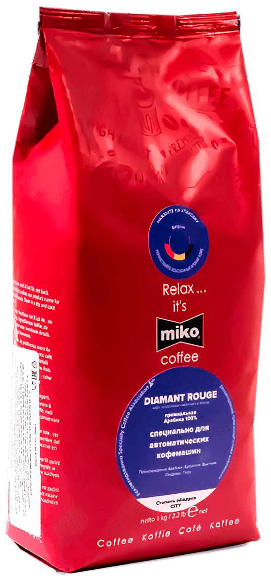 Кофе в зернах Miko Coffee Diamant Rouge, 1 кг - фотография № 1