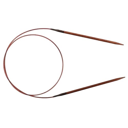 Спицы Knit Pro Ginger 31081, диаметр 2 мм, длина 80 см, общая длина 80 см, коричневый