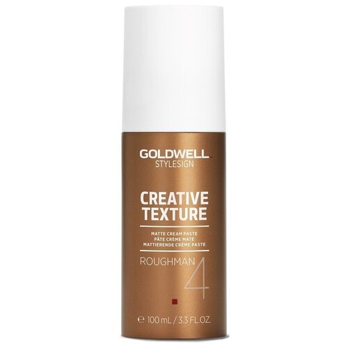 Goldwell StyleSign крем-паста Creative Texture Roughman 4, сильная фиксация, 100 мл, 100 г набор крем матирующая паста для волос goldwell stylesign texture roughman 3х100 мл