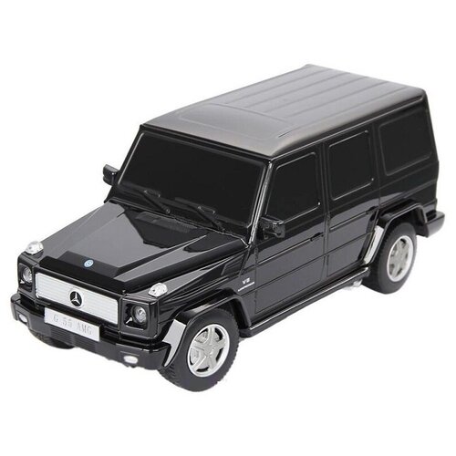 Машина Rastar р/у 1:24 Mersedes-Benz G55, 2,4G, цвет черный (30500B) радиуоправляемая машина mersedes g55 silver 1 24 mz 27029 s