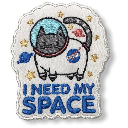 Нашивка I need my space catsa