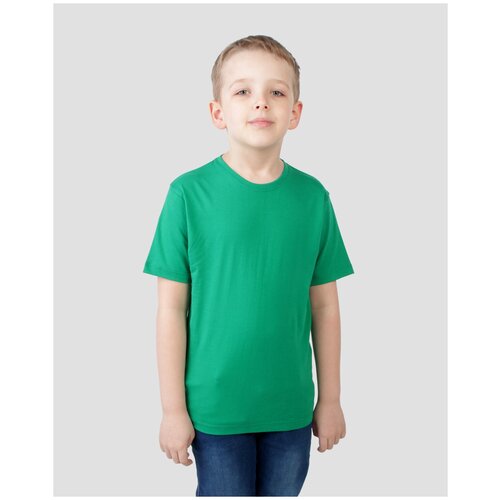 фото Футболка modern, размер 164, зеленый